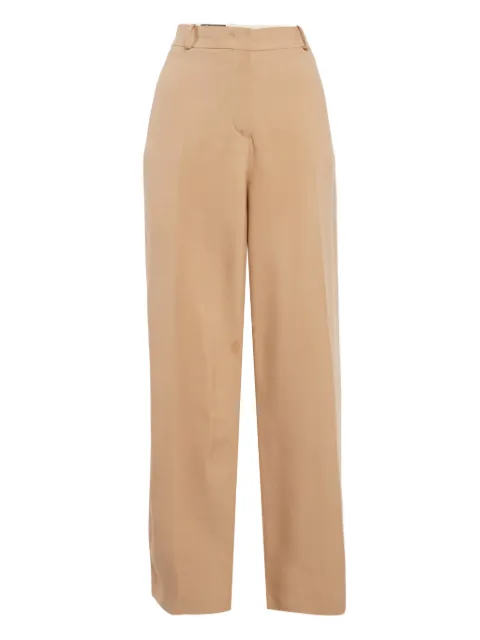 Loro Piana Pre-Owned silk wide-leg trousers