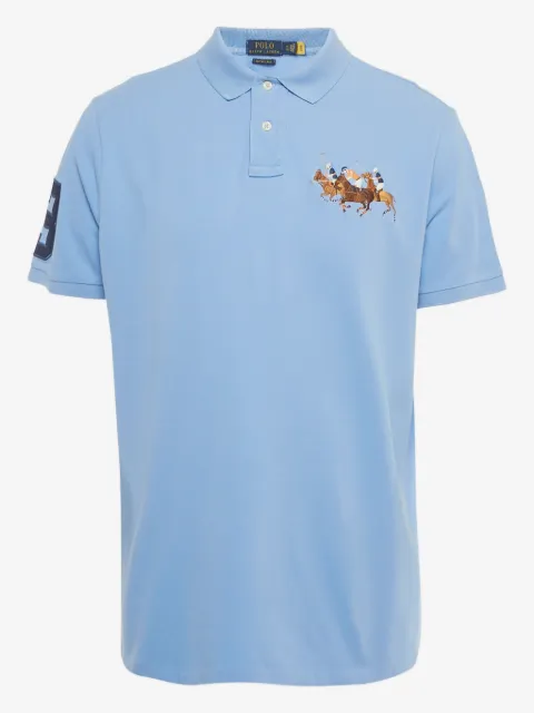 Polo Ralph Lauren Vintage playera tipo polo con estampado gráfico