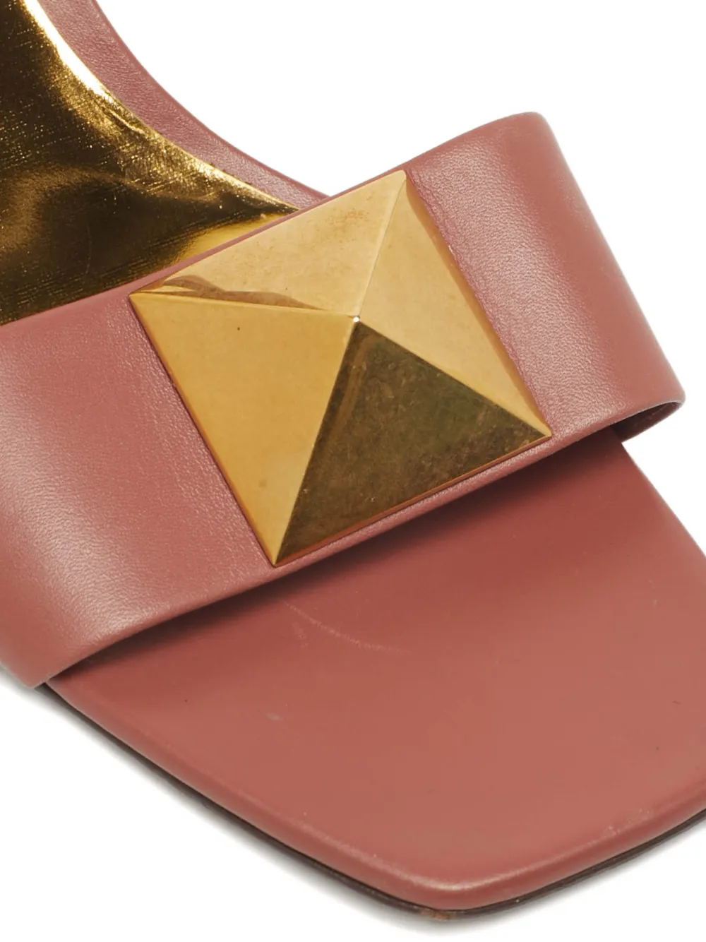 Valentino Garavani Pre-Owned Stud leather pumps - Roze