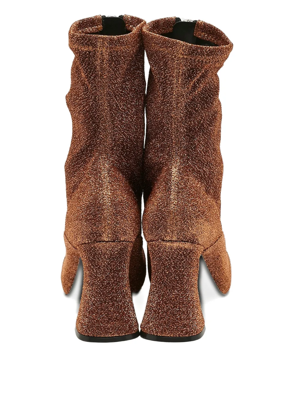 Stella McCartney Pre-Owned lurex zipped boots - Bruin