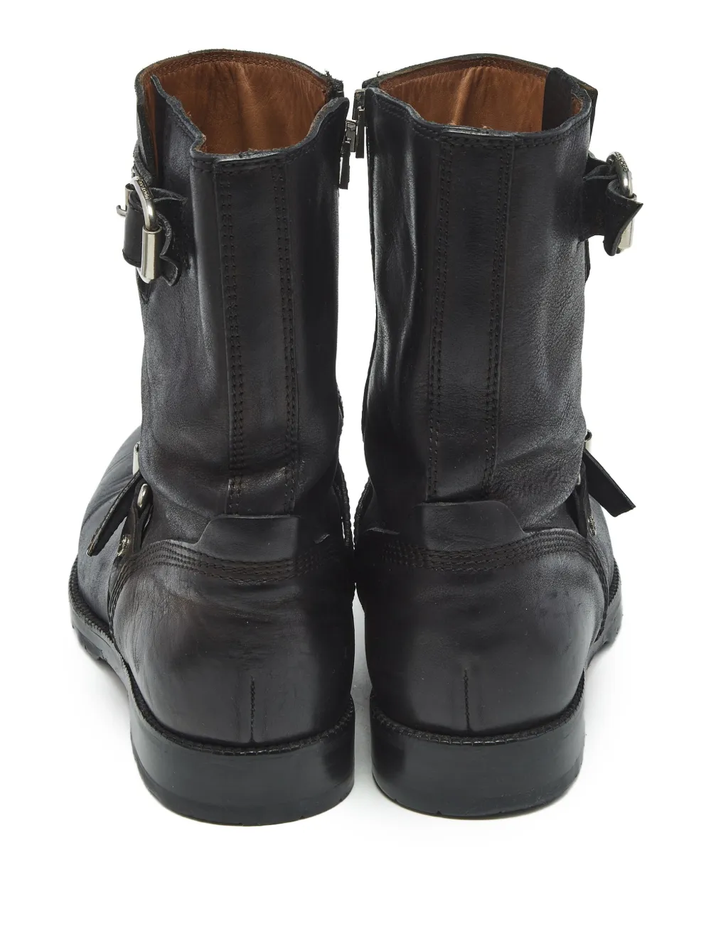 Jimmy Choo Pre-Owned botas biker con hebilla | Image 2