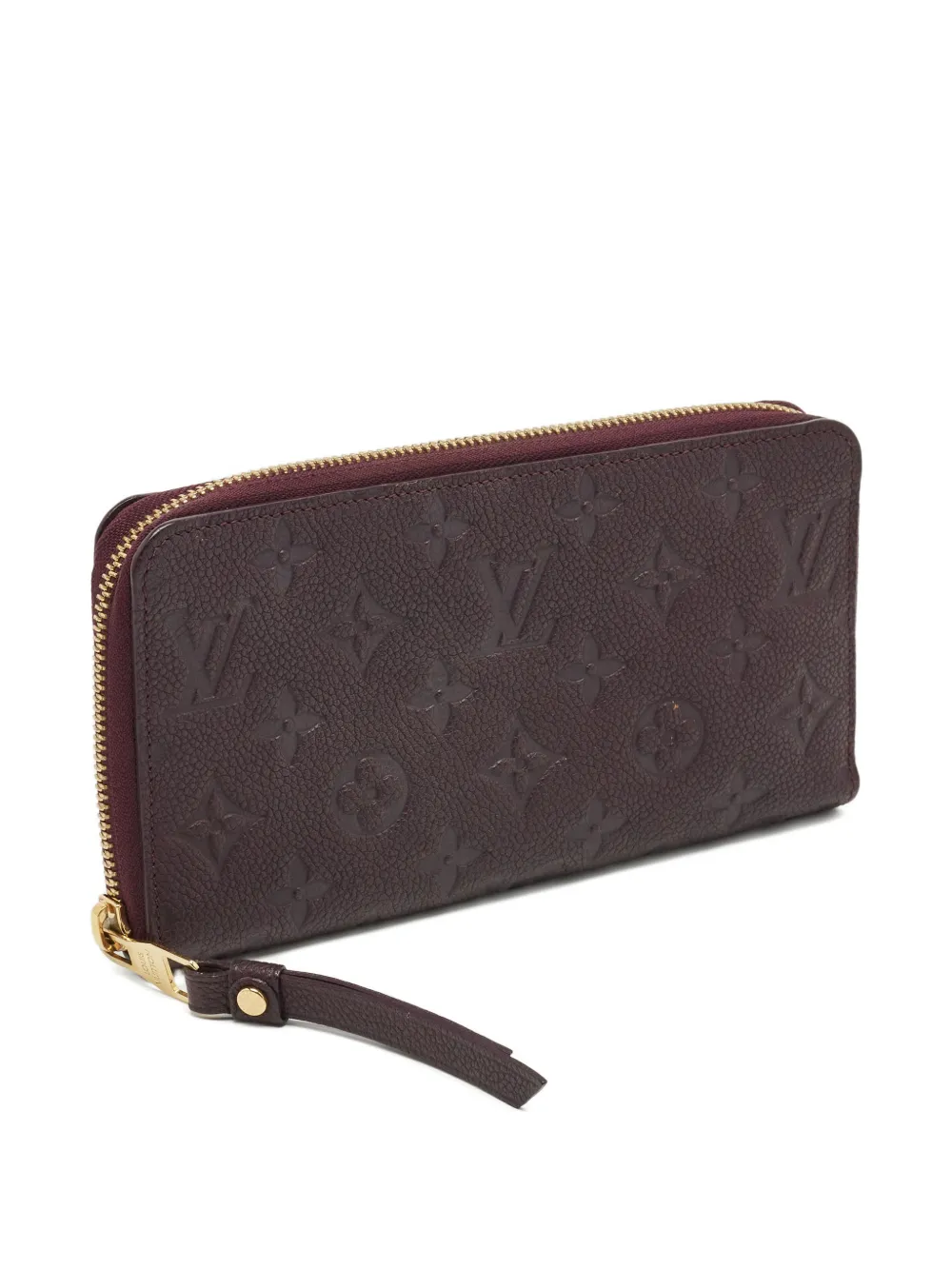Louis Vuitton Pre-Owned 2012 monogram-empreinte wallet - Viola