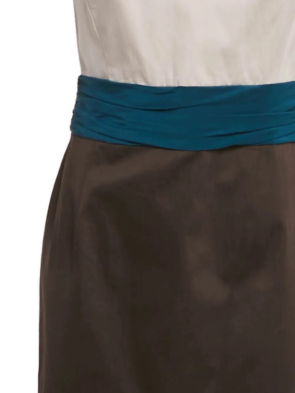 Paule Ka Cotton panel dress - Beige