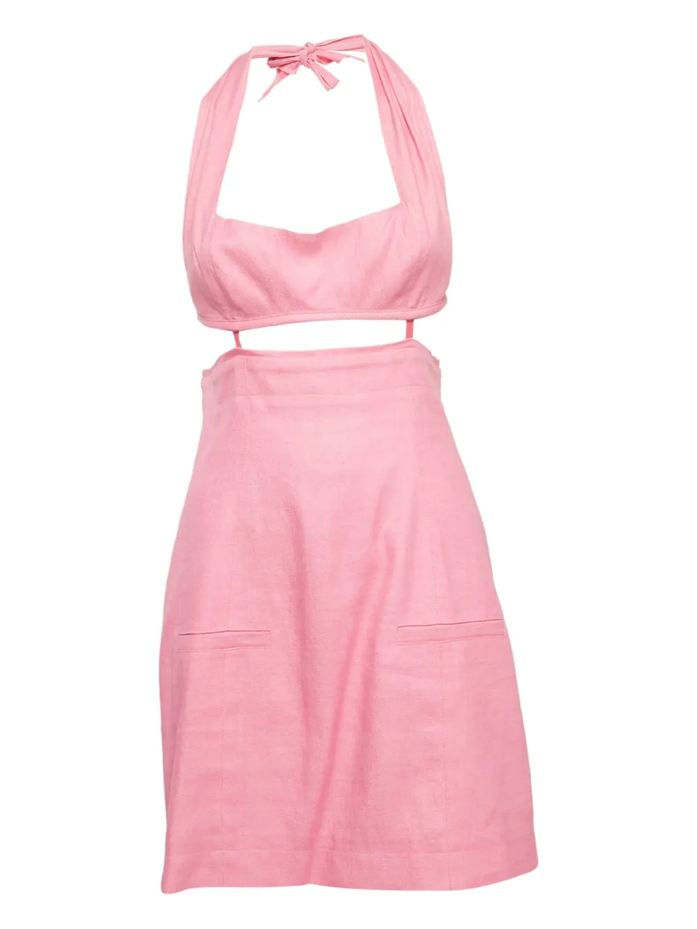 Jacquemus Pre-Owned La Robe Limao cut-out mini dress - Rosa