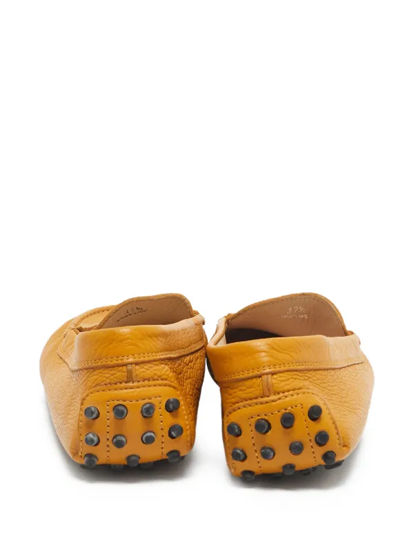Tod's Vintage レザーローファー | イエロー | FARFETCH JP