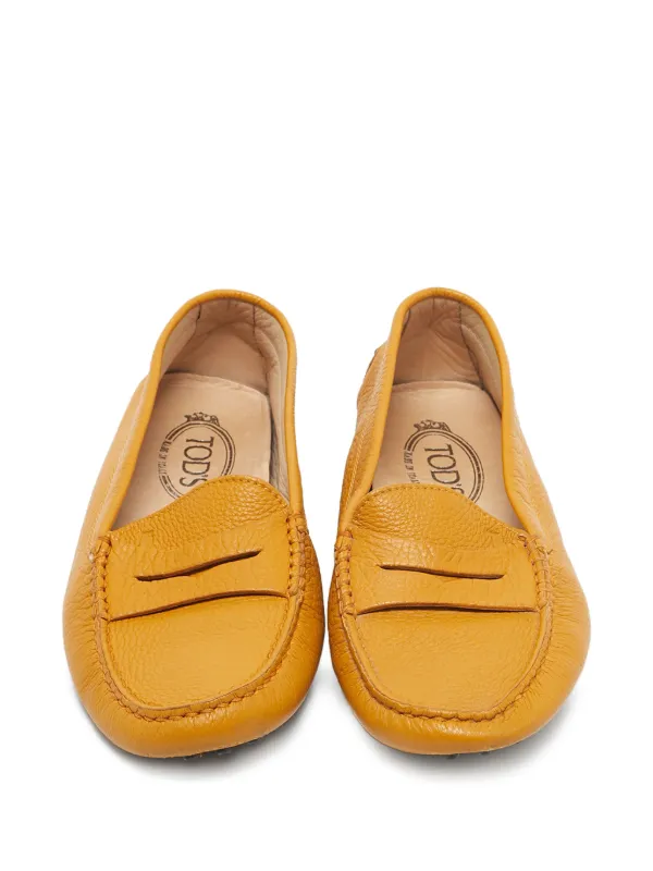 Tod's Vintage レザーローファー | イエロー | FARFETCH JP