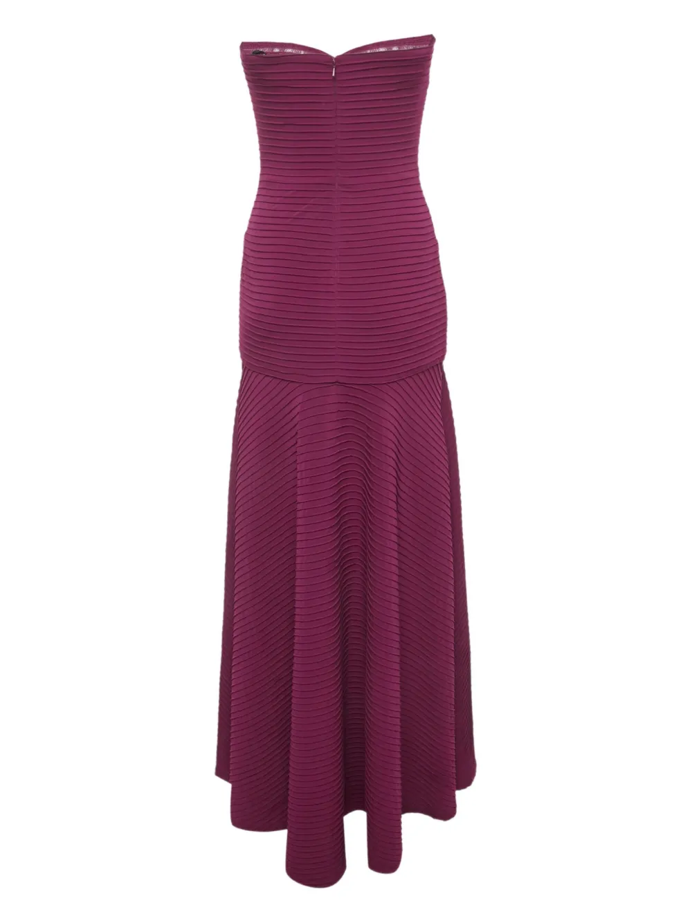 Tadashi Shoji strapless sequin maxi dress - Paars