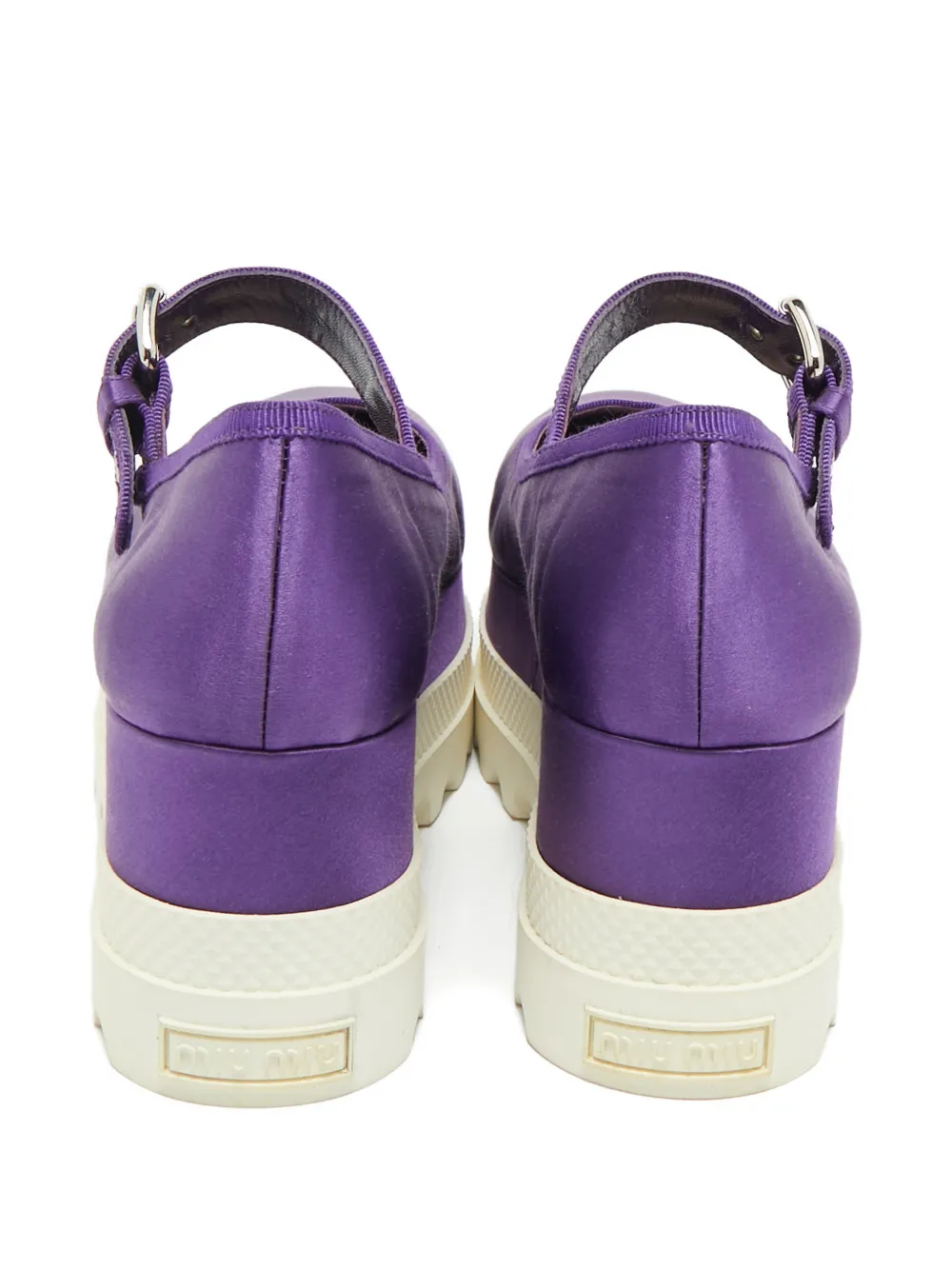 Miu Miu Pre-Owned Mary Jane platform pumps | Image 2