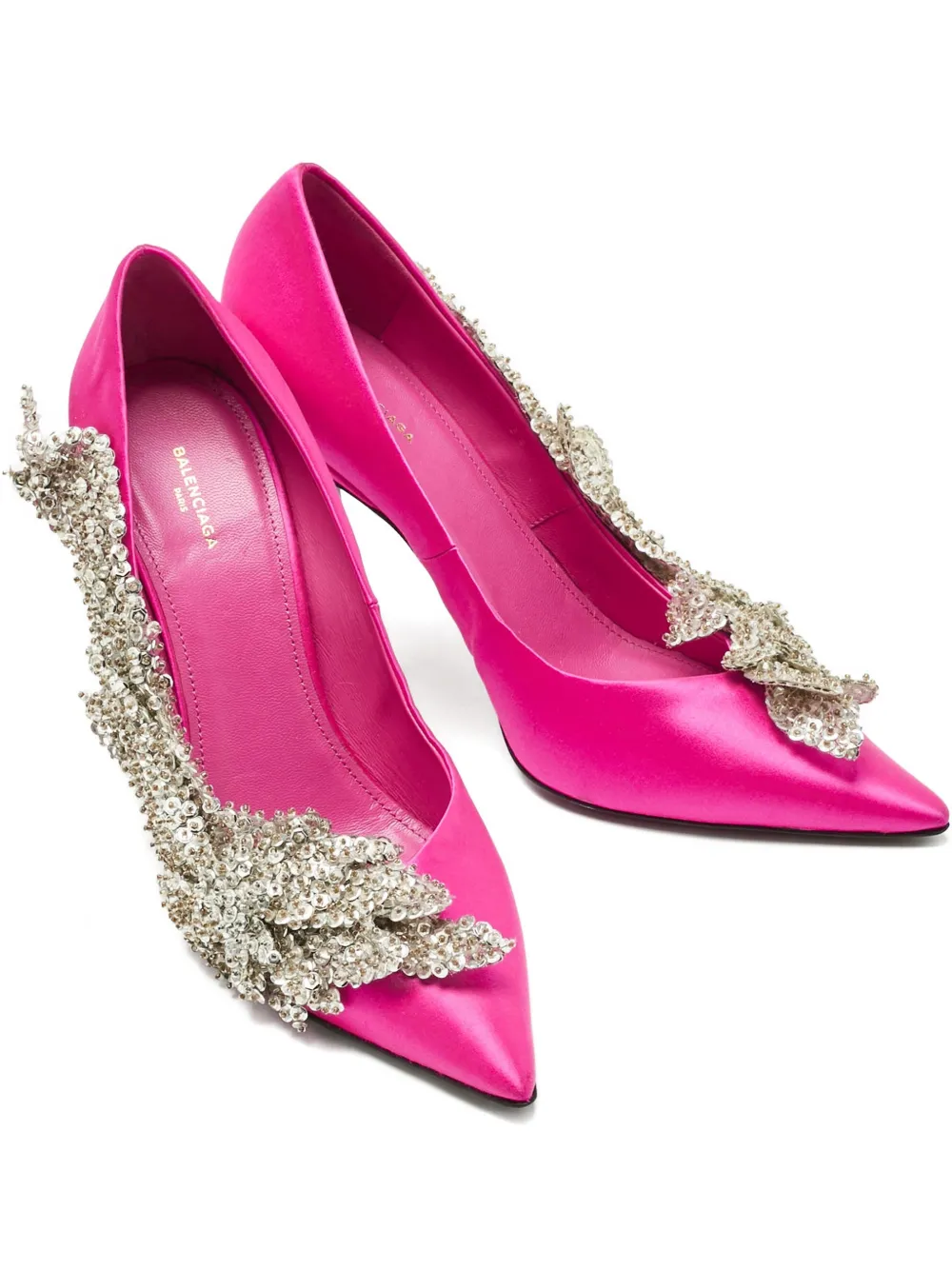 Balenciaga Pre-Owned sequin-embellished heeled pumps - Rosa