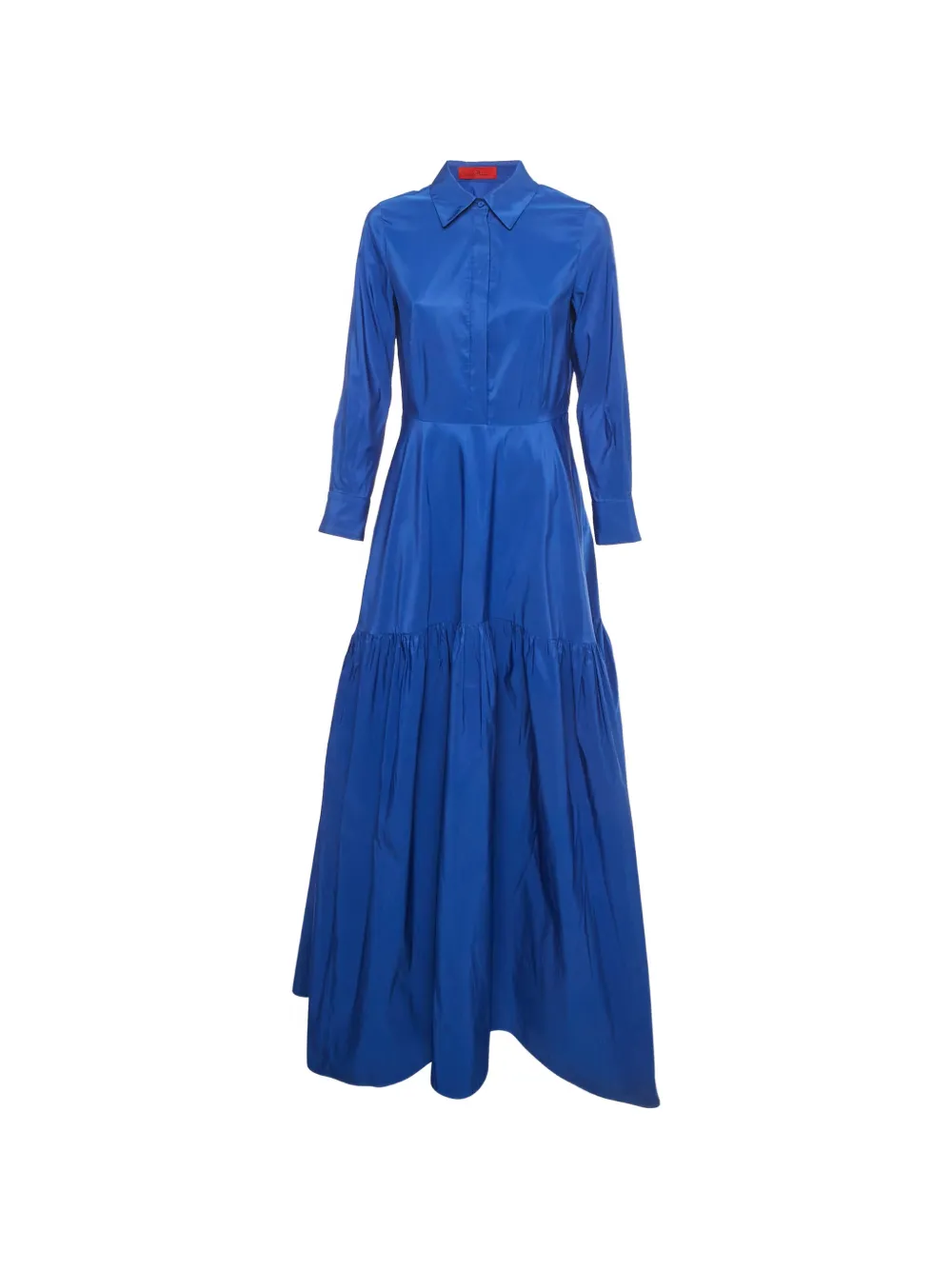 Carolina Herrera Vintage button-up shirt dress - Blu