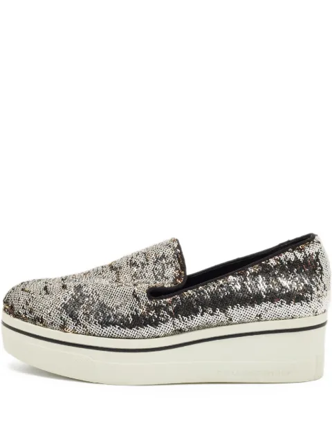 Stella McCartney Pre-Owned sequin platform sneakers