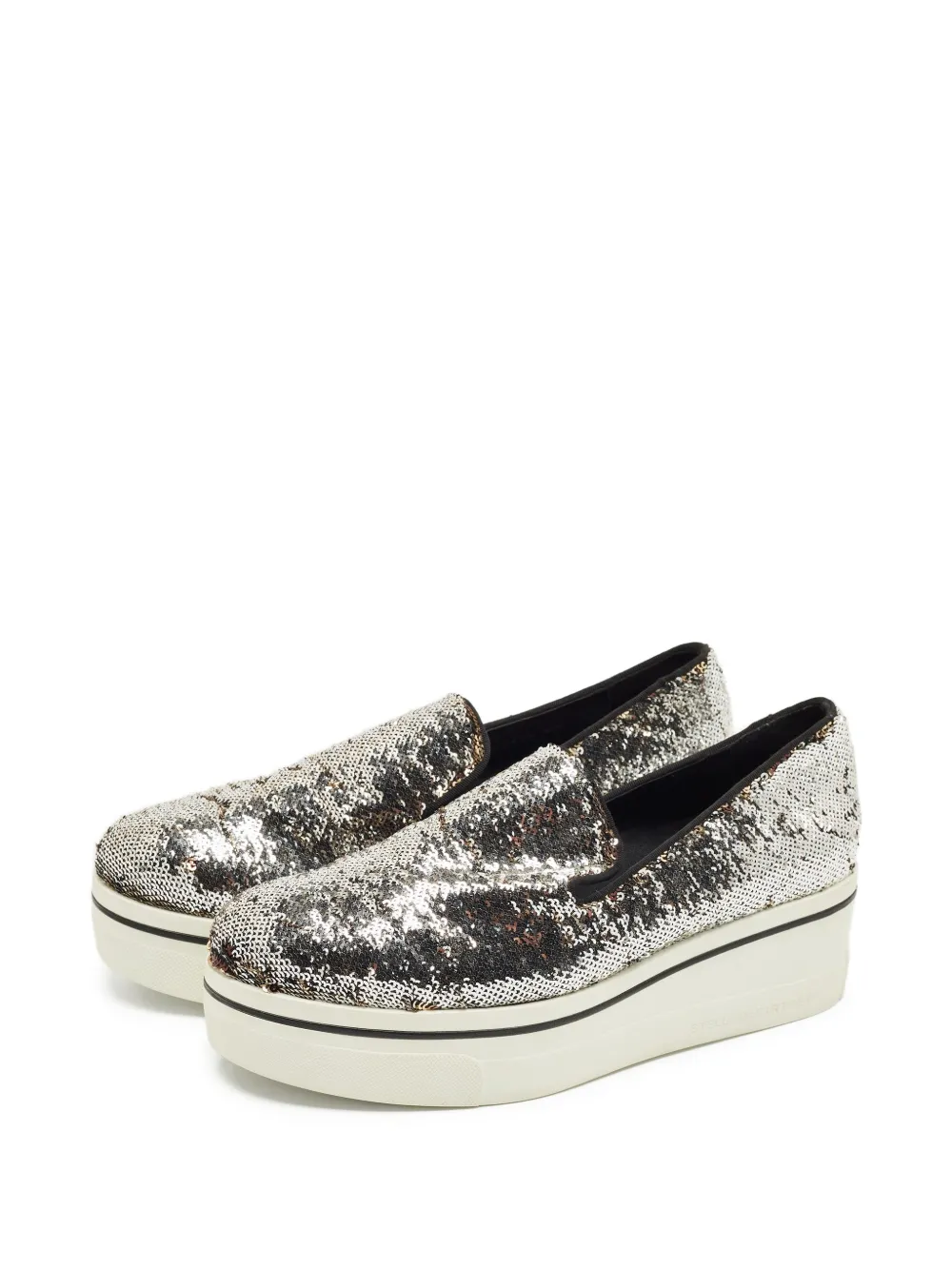 Stella McCartney Pre-Owned sequin platform sneakers | Image 2