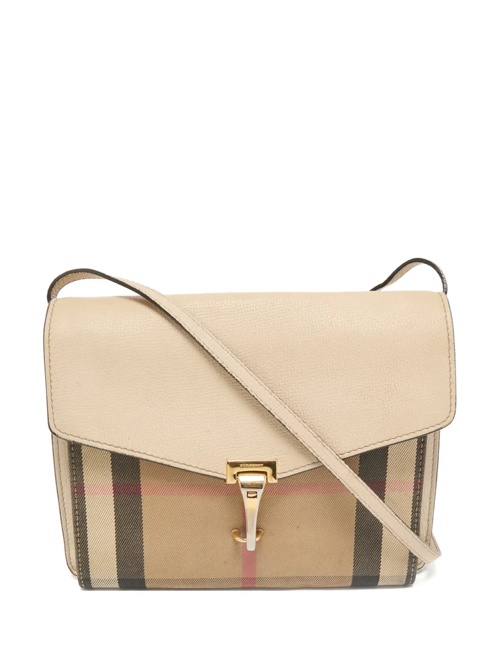 Burberry Pre-Owned Borsa a tracolla a quadri - Toni neutri