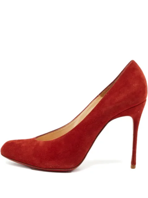 Christian Louboutin Pre-Owned suede pumps