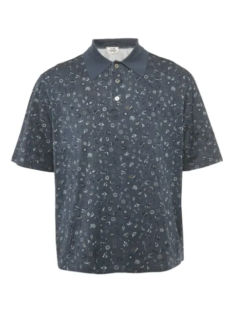 Hermès Pre-Owned pique cotton polo shirt 