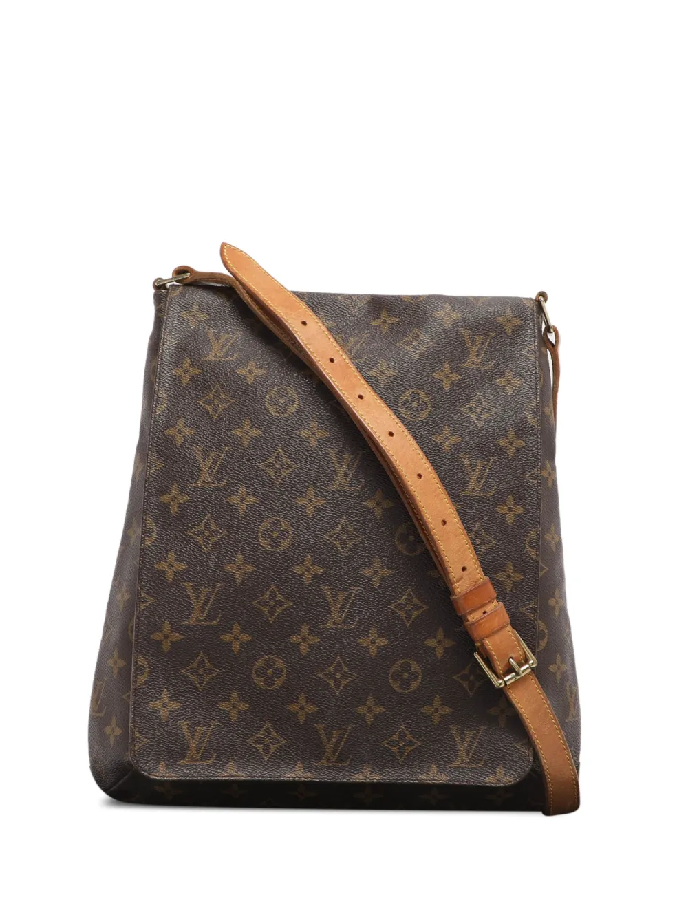 Louis Vuitton Pre-Owned Borsa a tracolla Musette Salsa GM in pelle con monogramma 1998 - Marrone