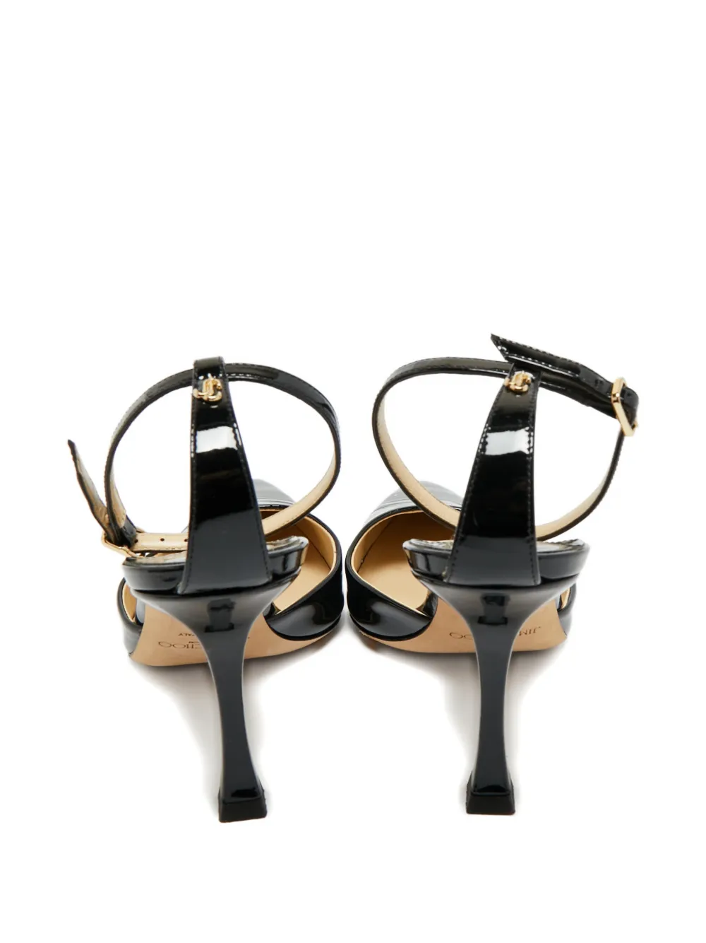 Jimmy Choo Pre-Owned patent-leather pumps - Zwart