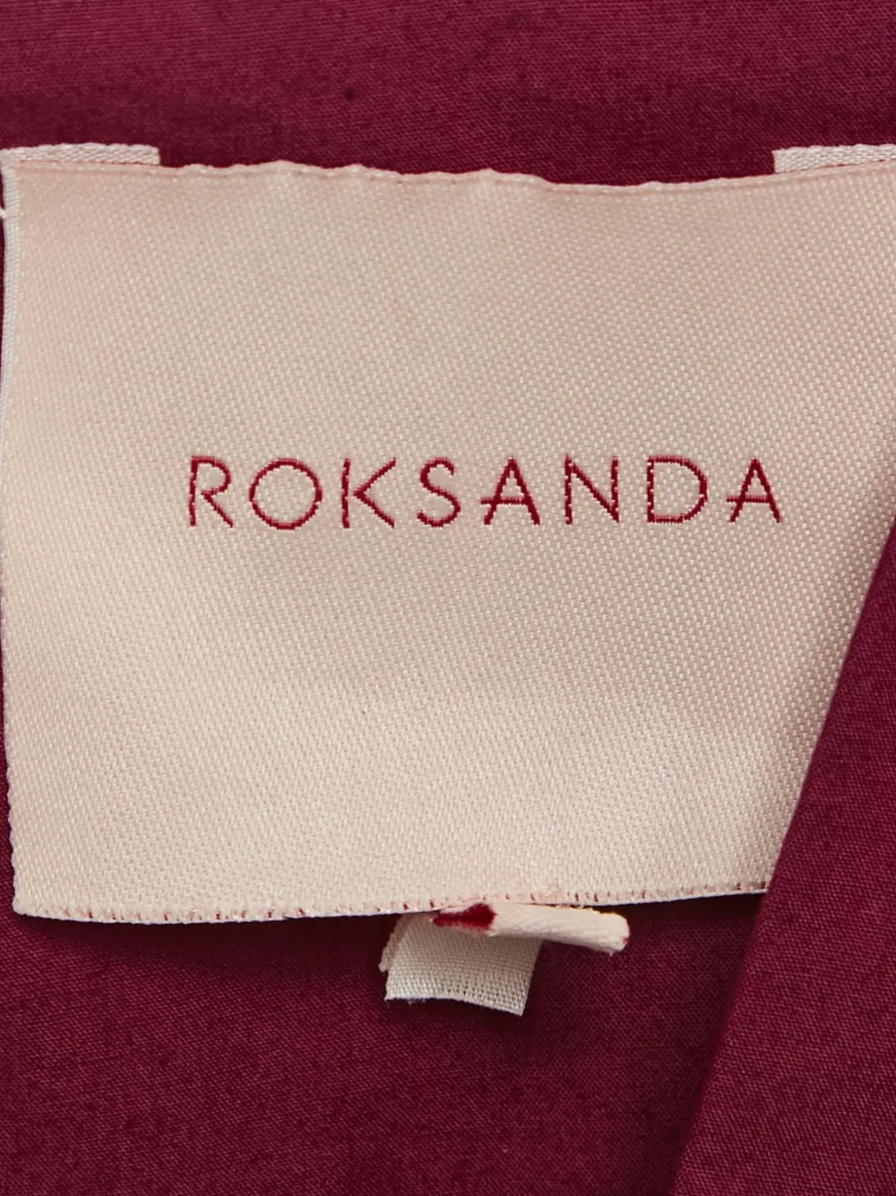 Roksanda Eifal gathered midi dress - Rood