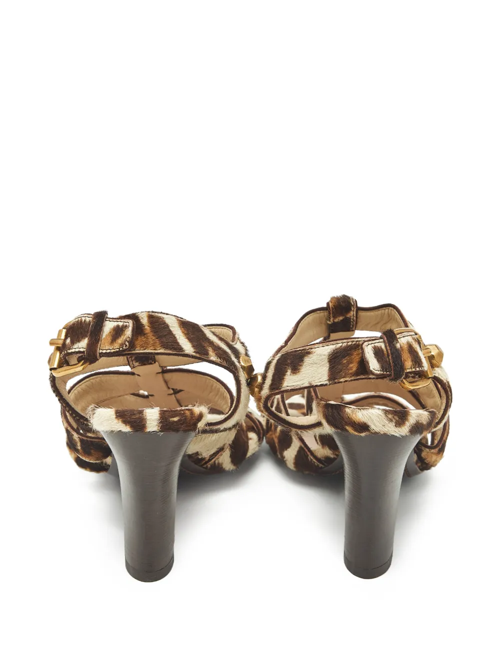 Miu Miu Pre-Owned studded-detail open-toe sandals | Image 2