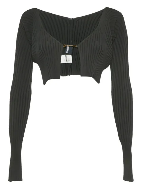 Jacquemus Pre-Owned cropped cardigan