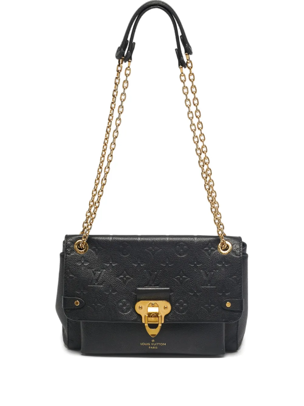 Louis Vuitton Pre-Owned 2020 Vavin PM embossed leather shoulder bag - Nero