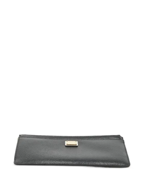 Dolce & Gabbana Pre-Owned logo-plaque card holder