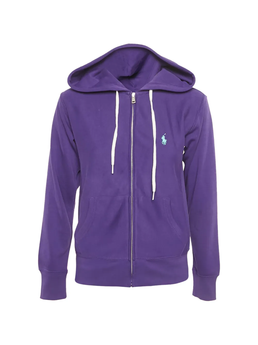 Polo Ralph Lauren embroidered-logo hoodie - Viola