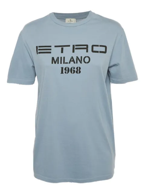 Etro Pre-Owned logo T-shirt