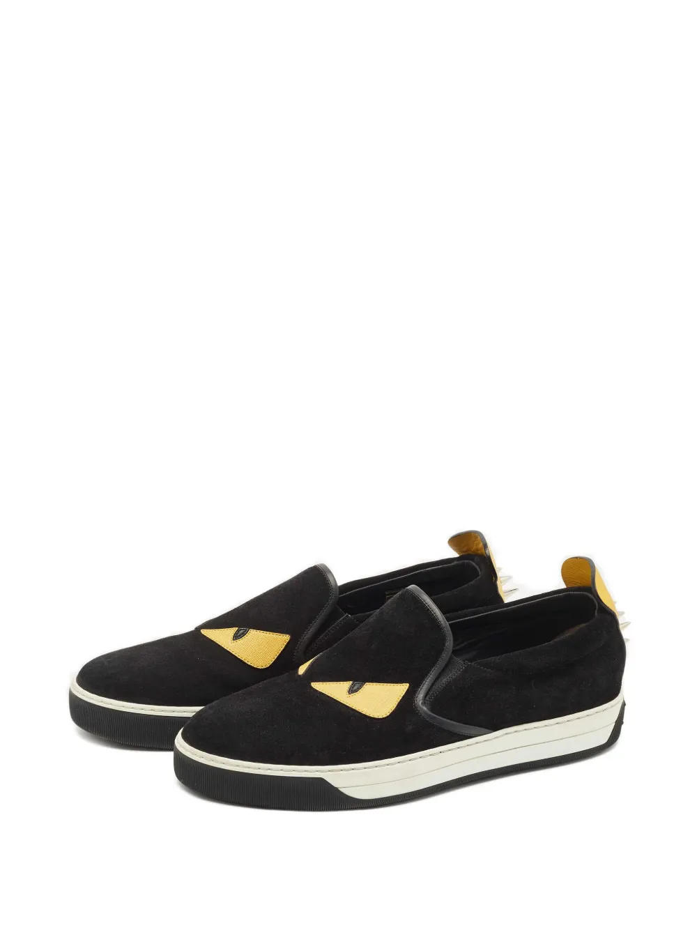 Fendi Pre-Owned baskets Monster Eyes en cuir | Image 2