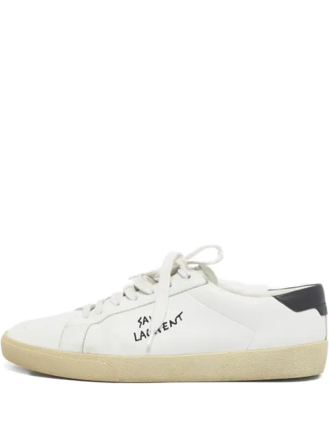 Saint Laurent Pre-Owned leather sneakers