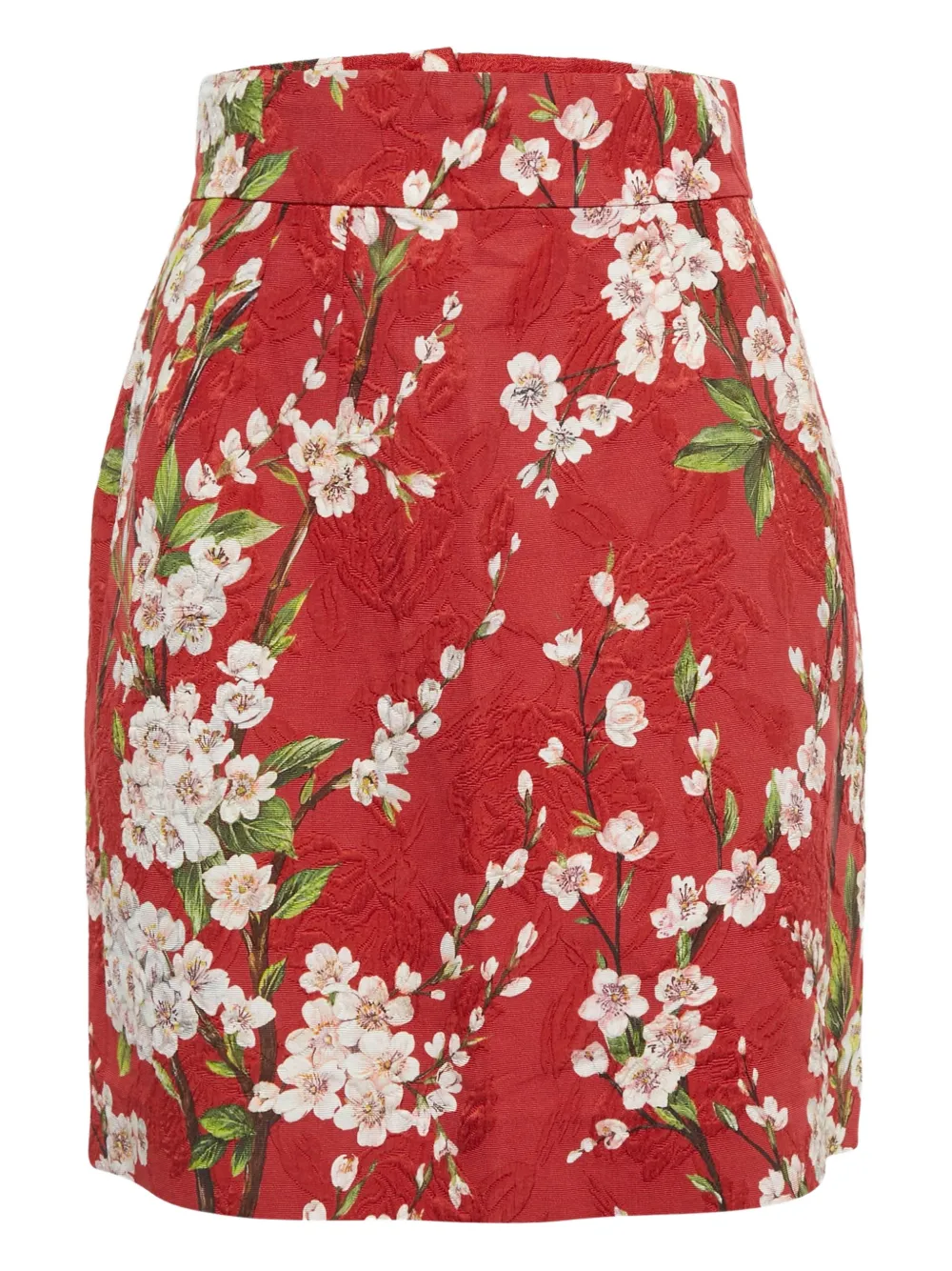 Dolce & Gabbana Pre-Owned floral mini skirt - Rood