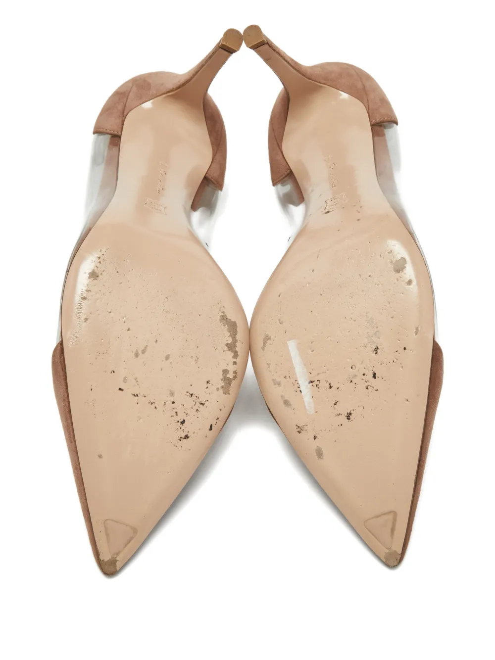 Gianvito Rossi pointed-toe pump - Beige