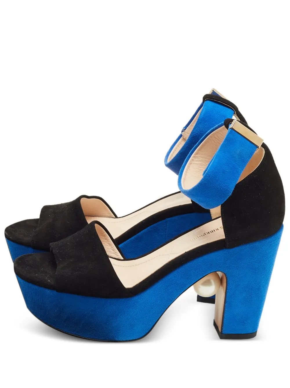 Nicholas Kirkwood platform heeled sandals | Black | Image 1