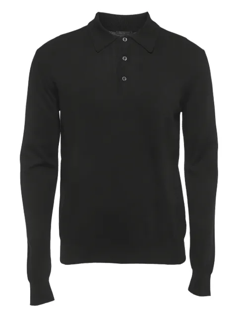 Prada Pre-Owned knit collared polo 