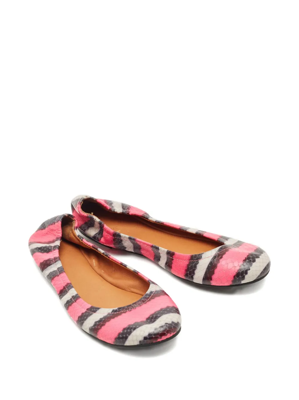 Marc By Marc Jacobs leather flats - Roze