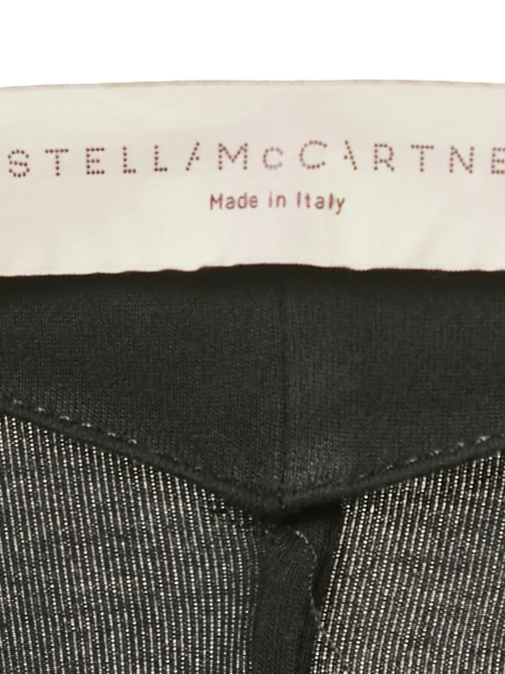 STELLA MCCARTNEY Pre-owned Drawstrings Plunge-neckline Midi Dress In Black