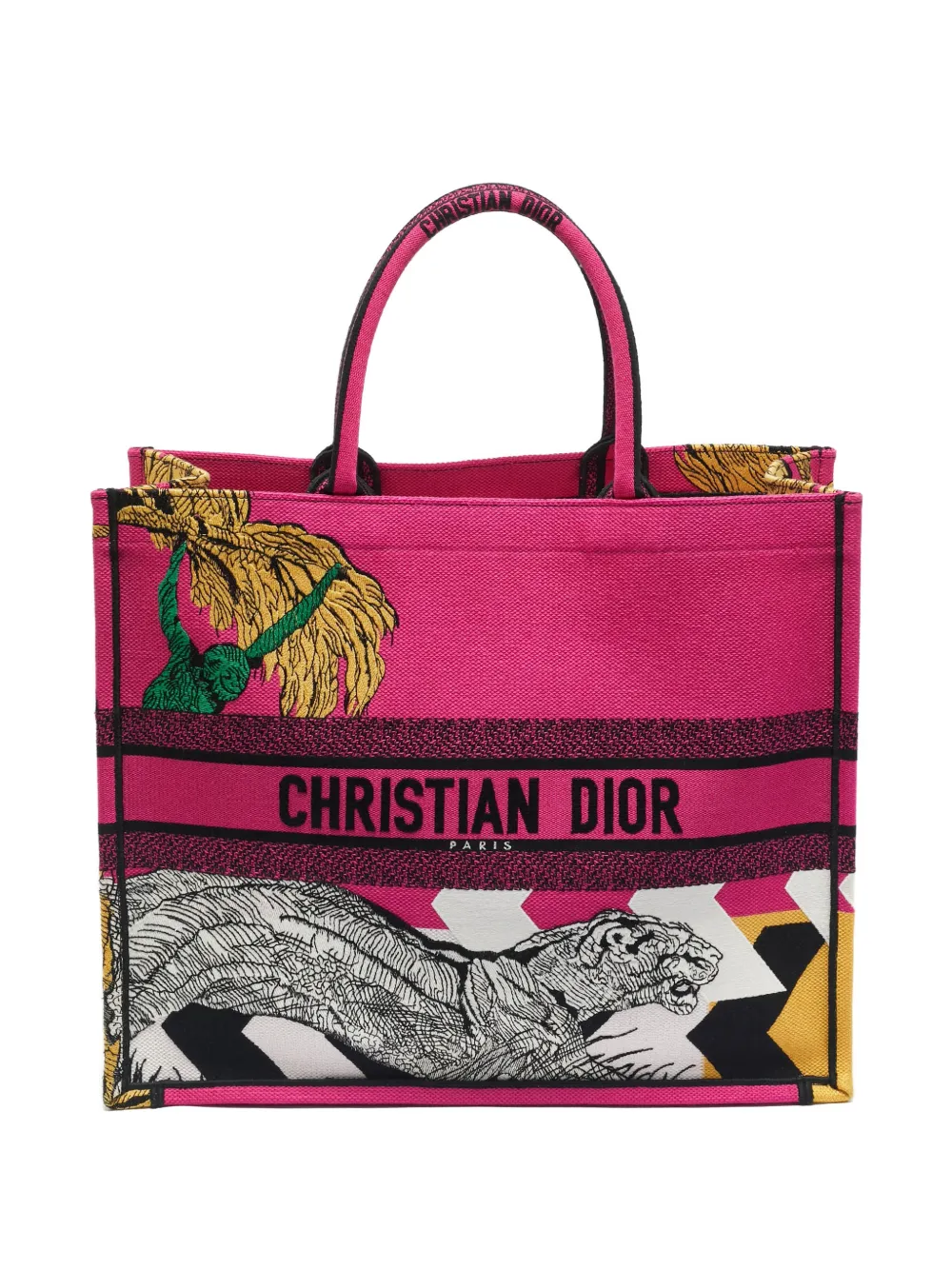 Christian Dior Pre-Owned large Book printed tote bag - Rosa