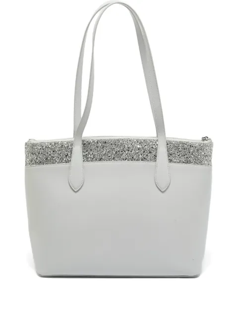 Kate Spade glitter-embellished leather tote bag