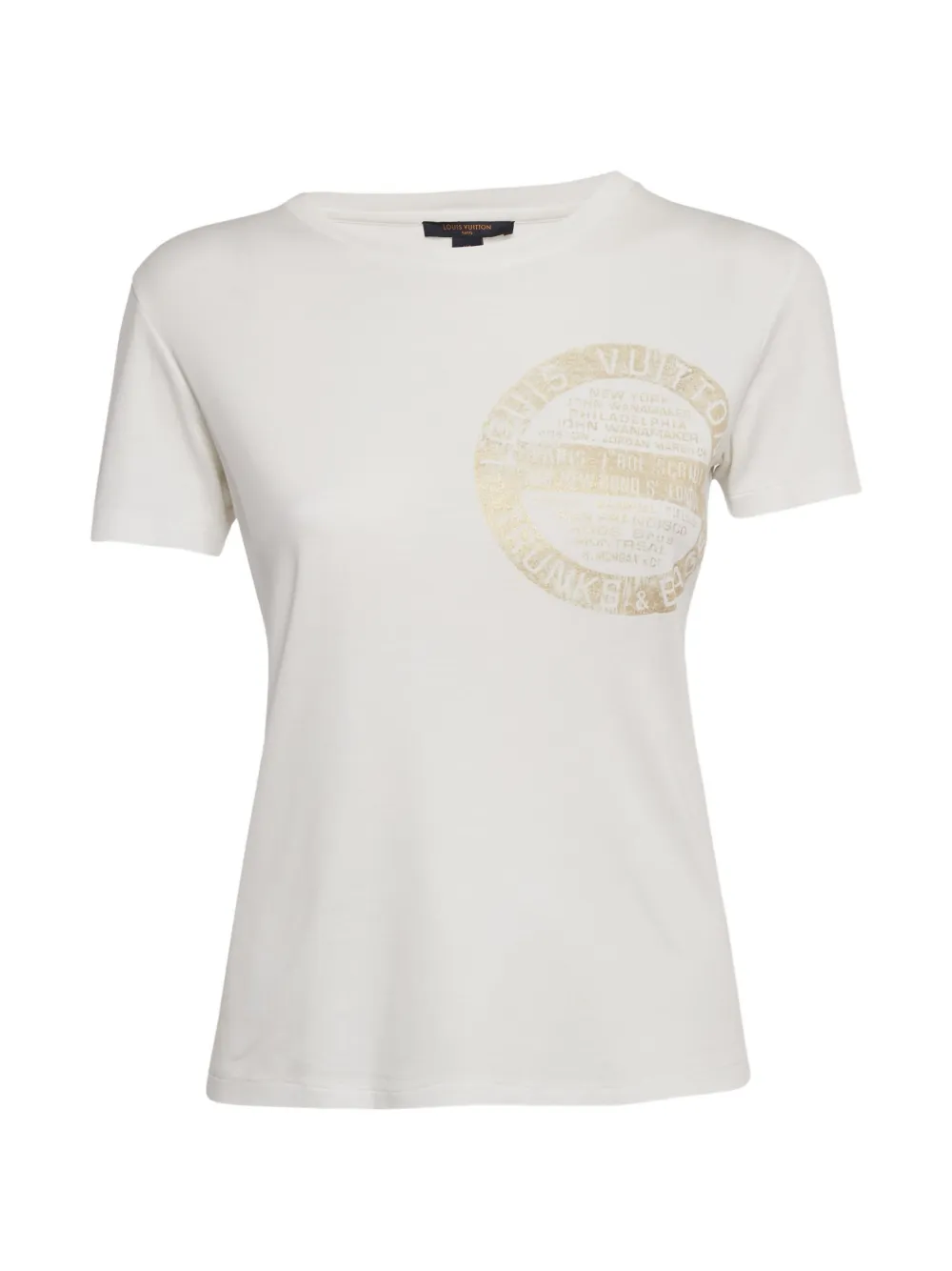 Louis Vuitton Pre-Owned T-shirt con stampa - Bianco