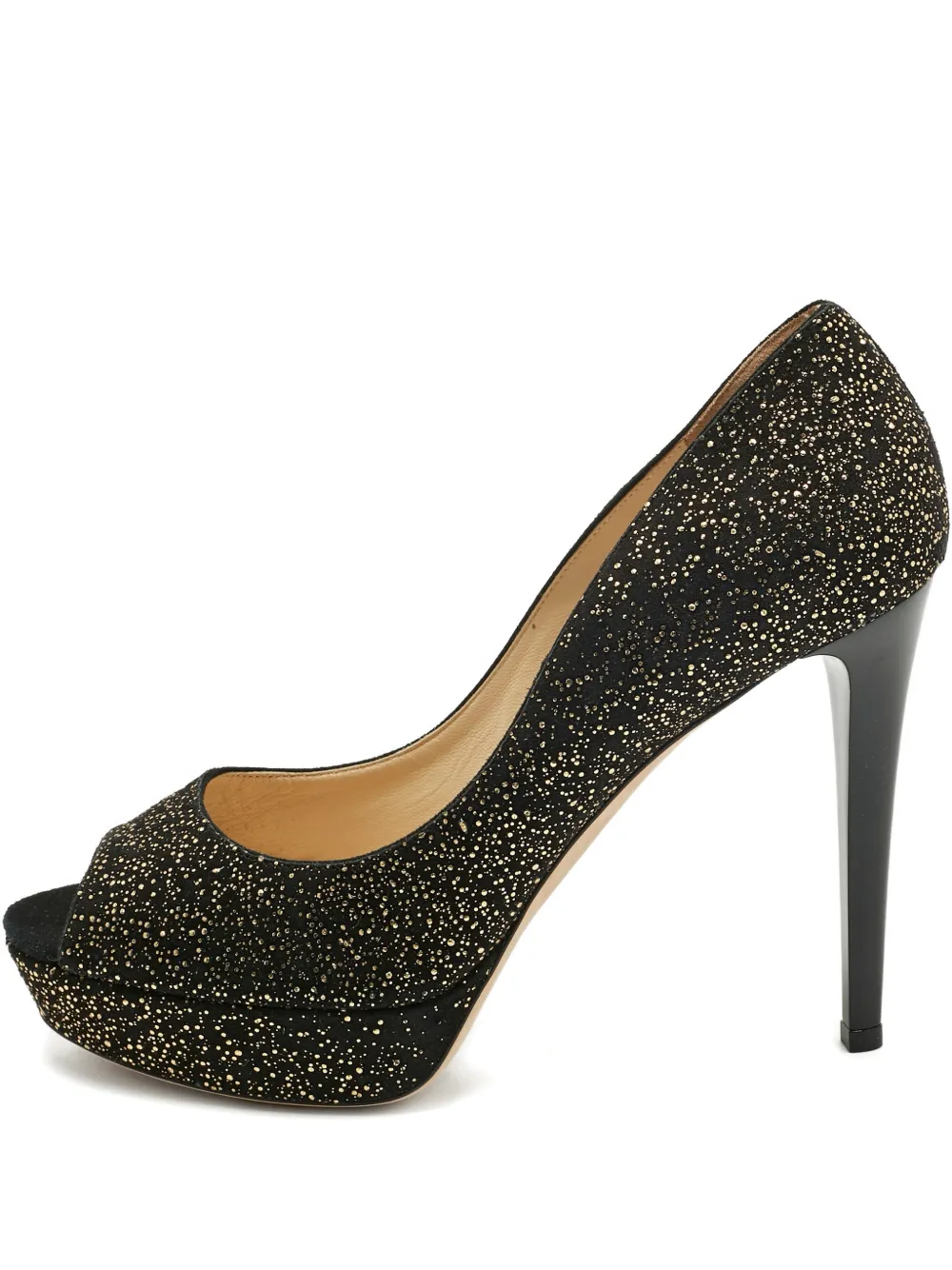 Jimmy Choo Pre-Owned zapatillas con plataforma y peep-toe | negro | Image 1