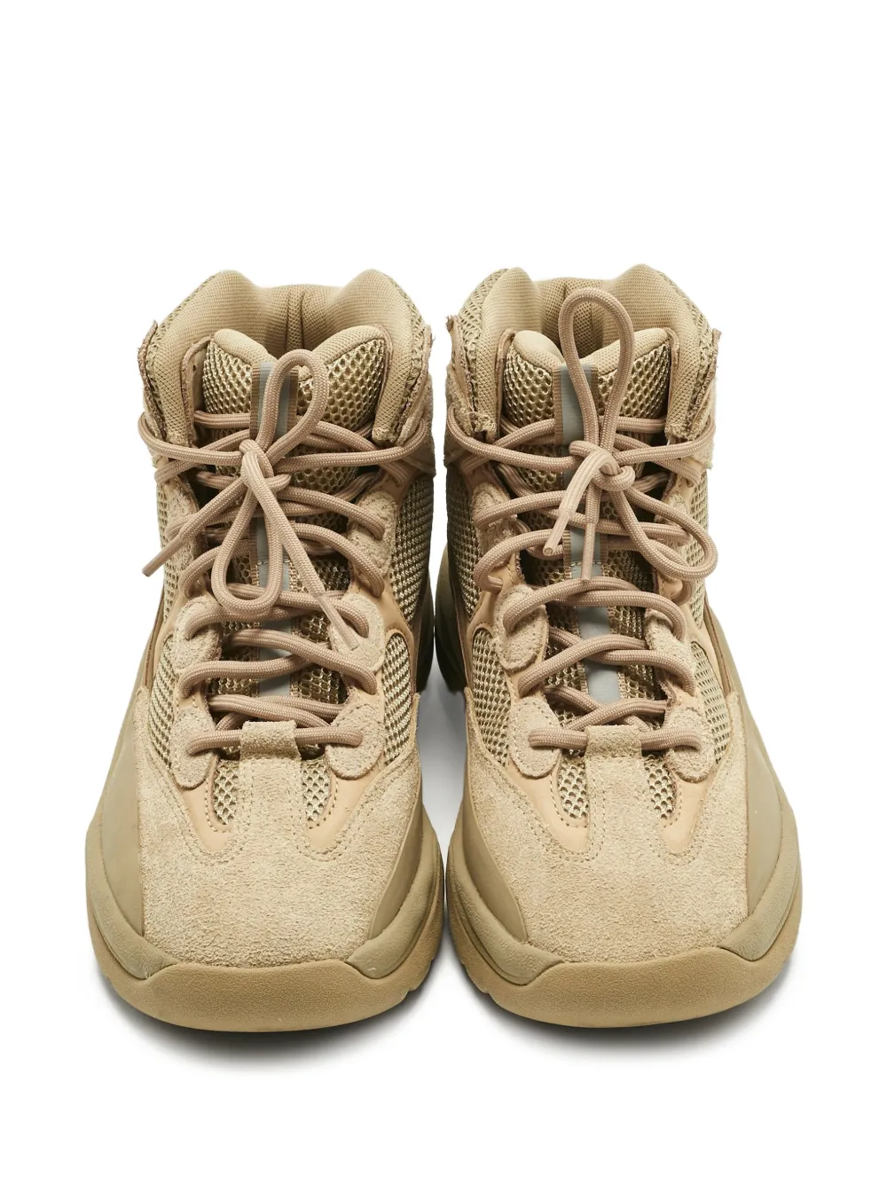Adidas Yeezy Desert Suede Mesh Boots | Neutrals | FARFETCH display picture 2