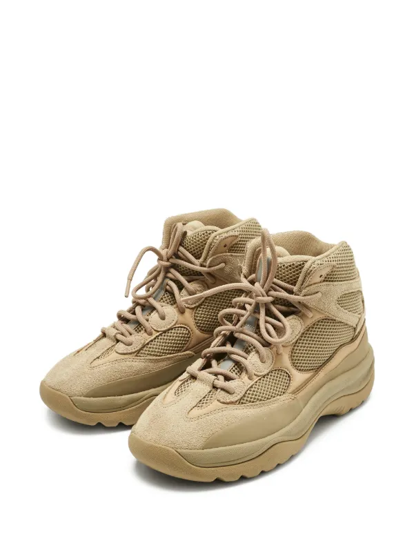 Adidas Yeezy スエード メッシュ デザートブーツ | ニュートラル