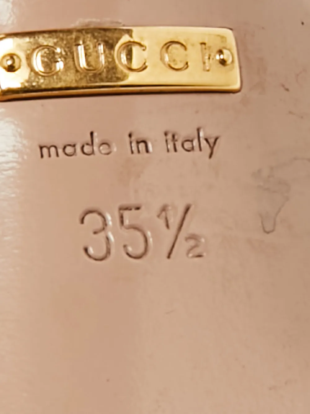 GUCCI Pre-owned Claudie Platform Heel Sandals In Brown