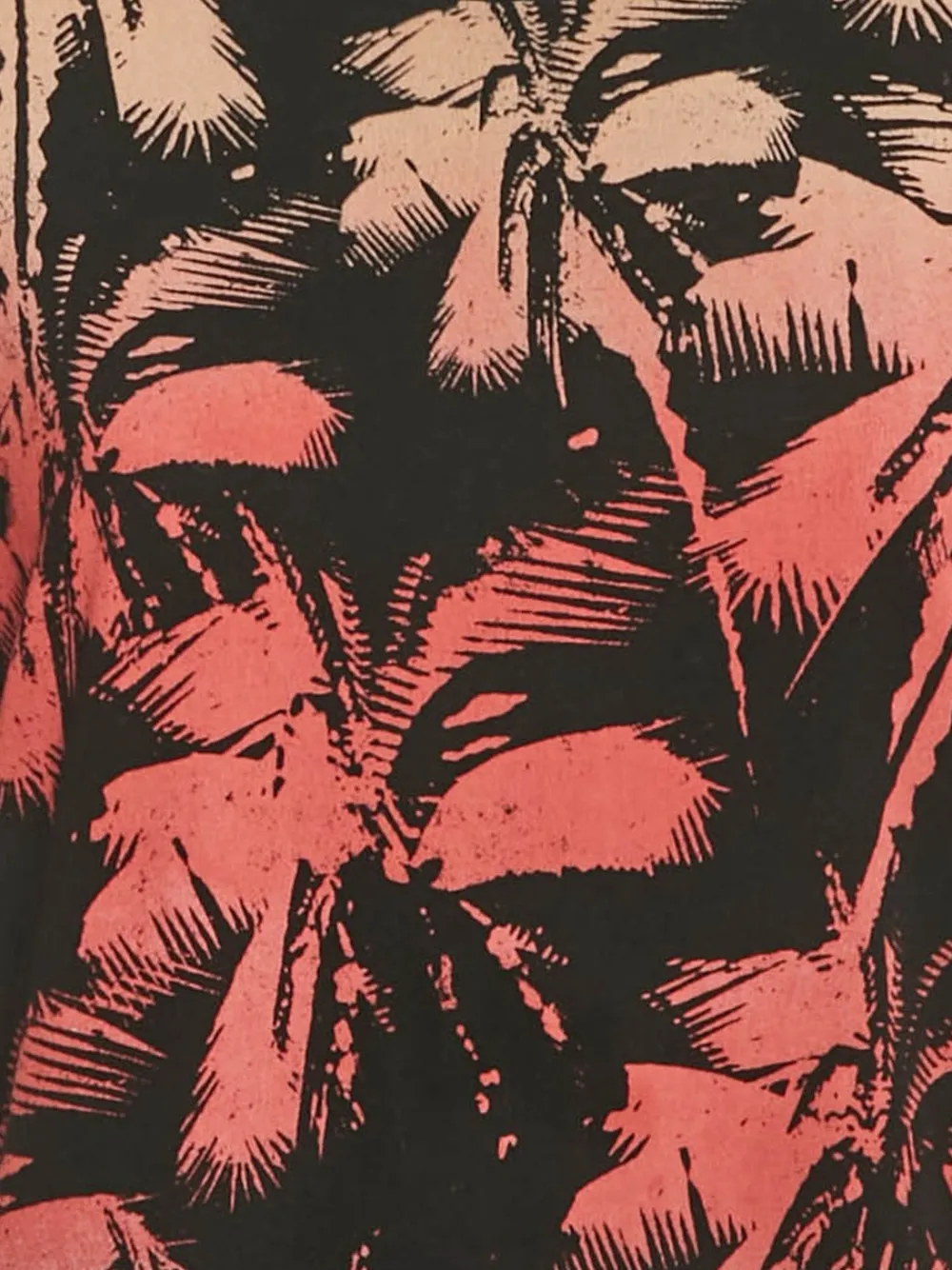 Saint Laurent Pre-Owned palm-tree print T-shirt | Image 2