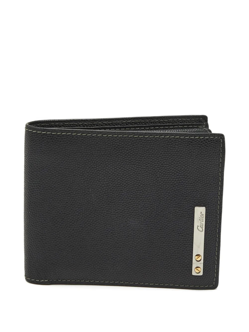 Cartier Santos leather bifold wallet - Nero