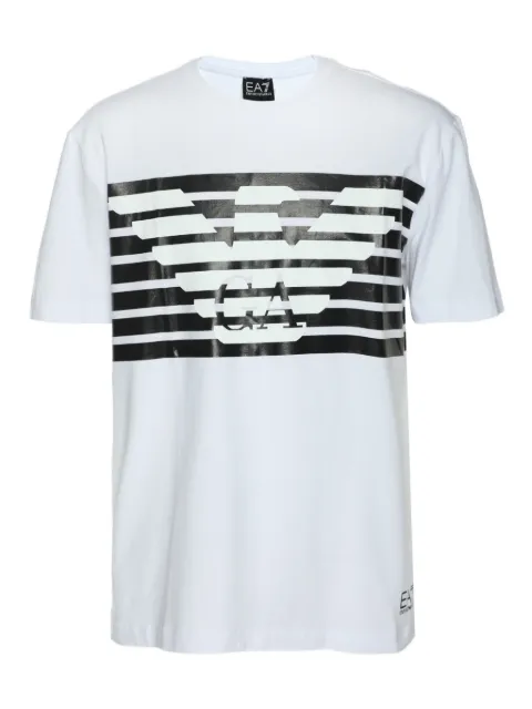 Emporio Armani Pre-Owned playera con logo estampado