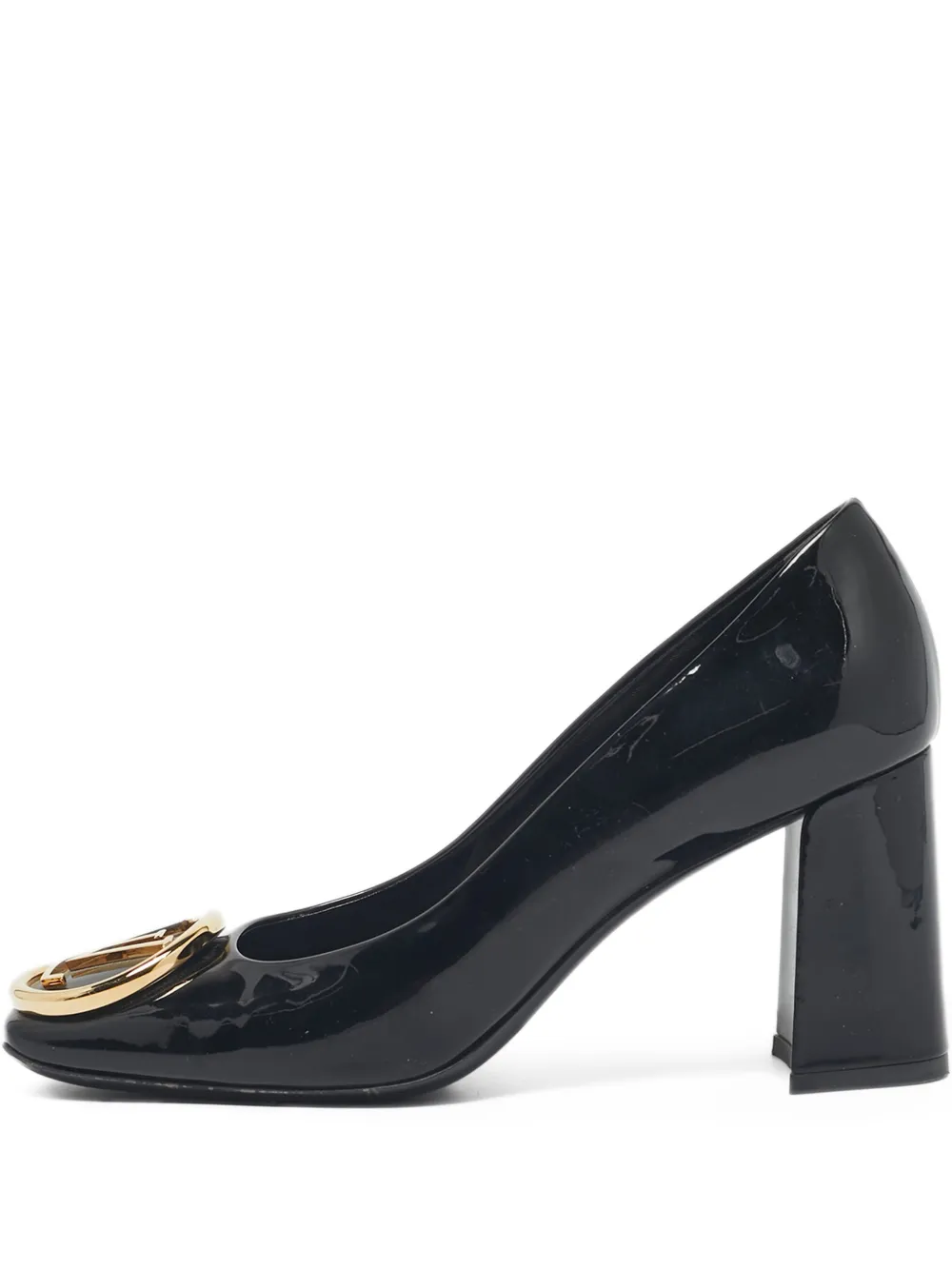 Louis Vuitton Pre-Owned Madeleine logo-plaque pumps - Schwarz