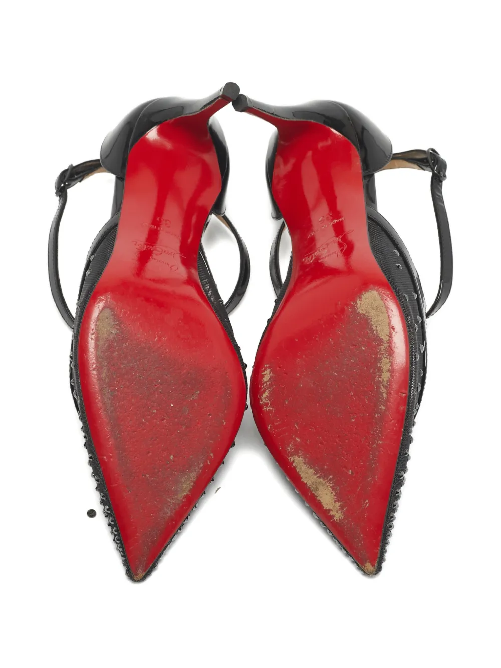 Christian Louboutin Pre-Owned Twistissima pumps - Zwart