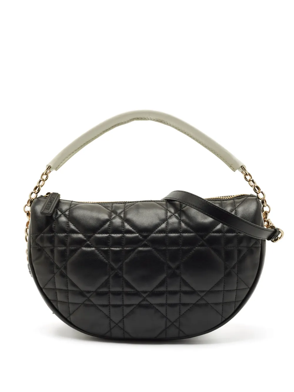 Christian Dior Pre-Owned Mittelgroßer Vibe Cannage-Tote Bag - Schwarz