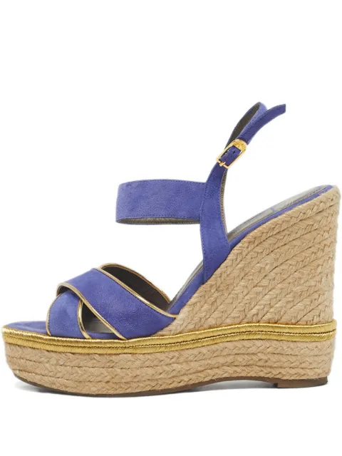 Versace Pre-Owned suede sandals